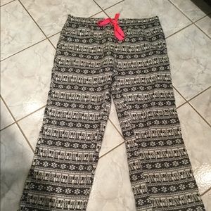 Pink Victoria’s Secret pajama pants